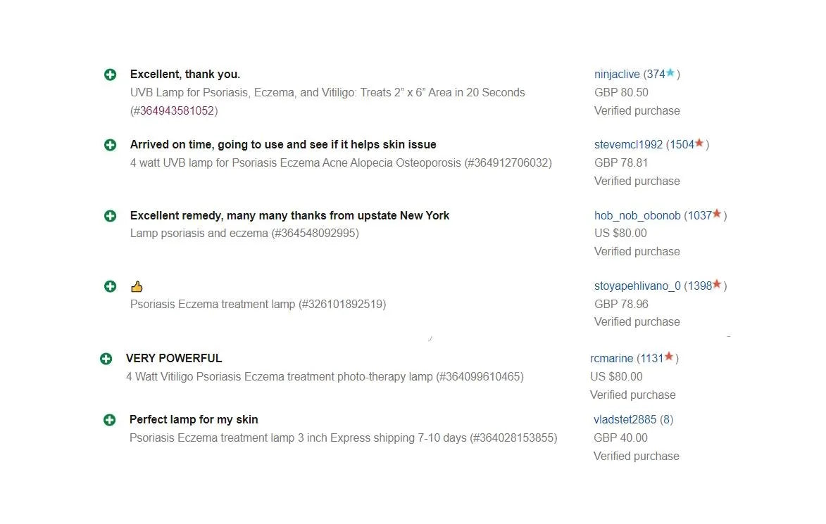 Medical skin lamp 20 × 20 cm in 20 seconds