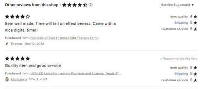 Medical skin lamp 20 × 20 cm in 20 seconds